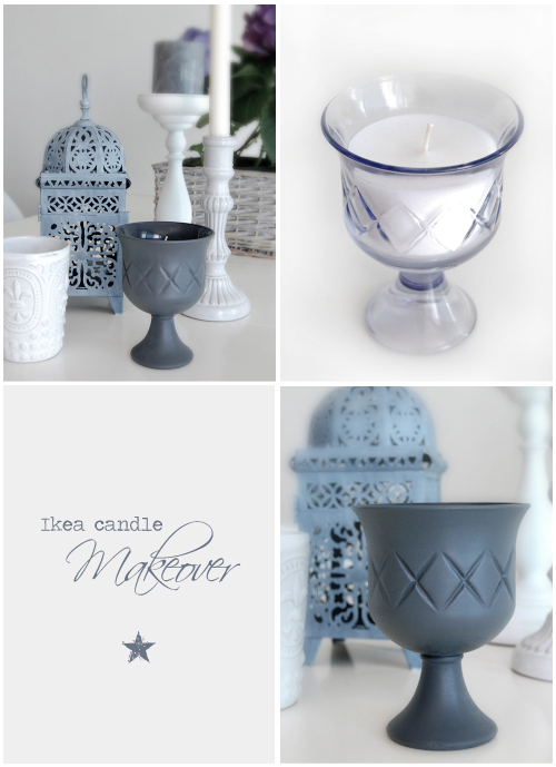 DIY: Ikea candle makeover DIY: Ikea candle makeover